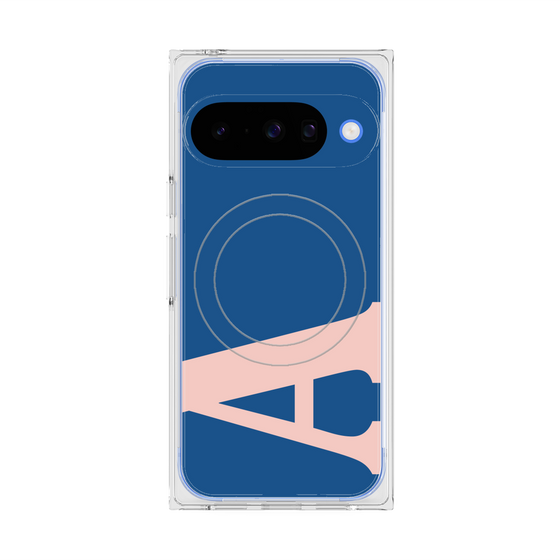 Premium Square Case with Pixelsnap［ Original - initial color - A navy ］