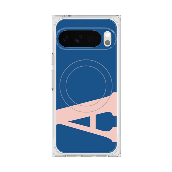 Premium Square Case with Pixelsnap［ Original - initial color - A navy ］