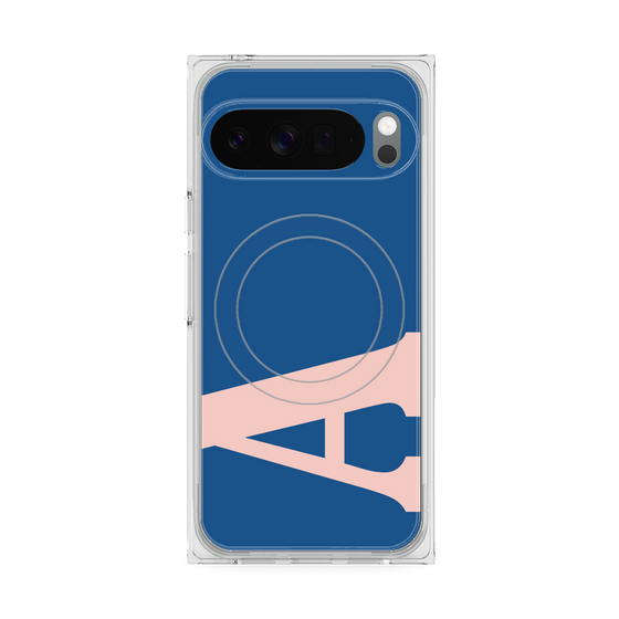 Premium Square Case with Pixelsnap［ Original - initial color - A navy ］