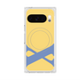 Premium Square Case with Pixelsnap［ Original - initial color - X yellow ］