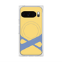 Premium Square Case with Pixelsnap［ Original - initial color - X yellow ］