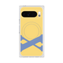 Premium Square Case with Pixelsnap［ Original - initial color - X yellow ］