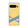 Premium Square Case with Pixelsnap［ Original - initial color - X yellow ］