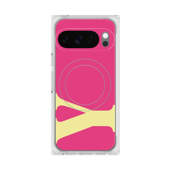 Premium Square Case with Pixelsnap［ Original - initial color - Y pink ］