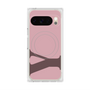 Premium Square Case with Pixelsnap［ Original - initial color - Y dusty pink ］