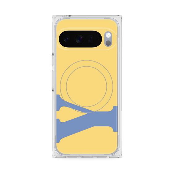 Premium Square Case with Pixelsnap［ Original - initial color - Y yellow ］