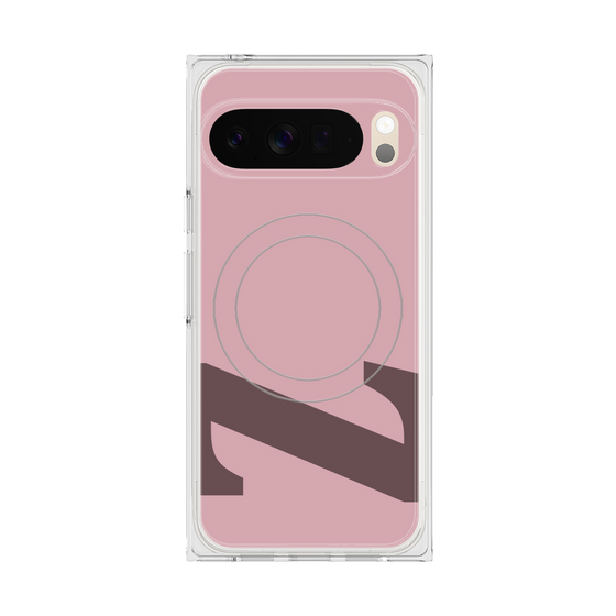 Premium Square Case with Pixelsnap［ Original - initial color - Z dusty pink ］