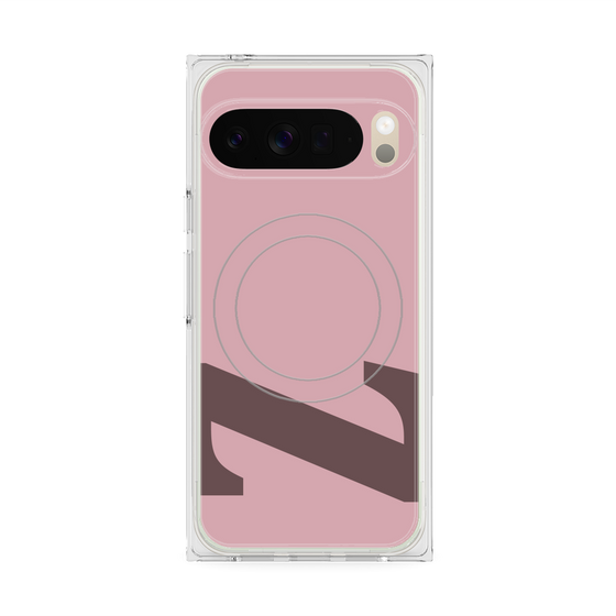Premium Square Case with Pixelsnap［ Original - initial color - Z dusty pink ］