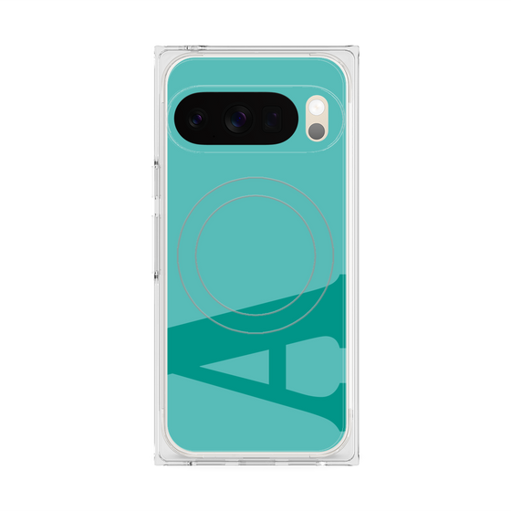 Premium Square Case with Pixelsnap［ Original - initial color - A light green ］