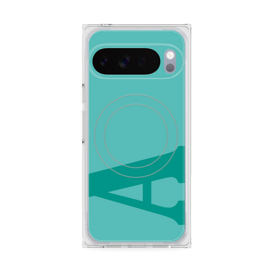 Premium Square Case with Pixelsnap［ Original - initial color - A light green ］