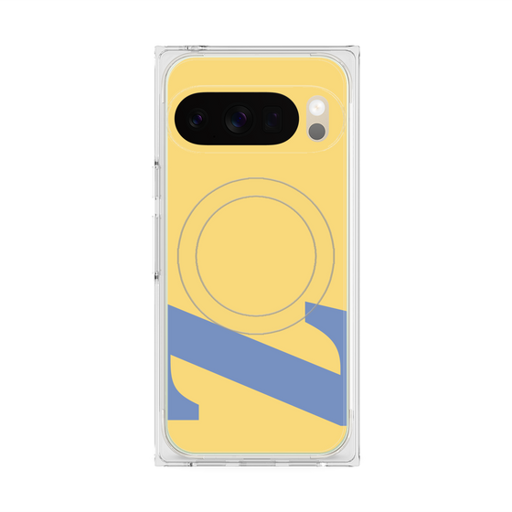 Premium Square Case with Pixelsnap［ Original - initial color - Z yellow ］