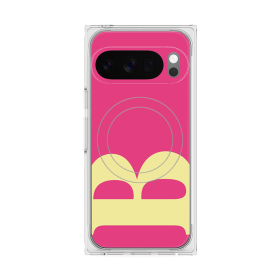 Premium Square Case with Pixelsnap［ Original - initial color - B pink ］