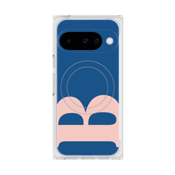 Premium Square Case with Pixelsnap［ Original - initial color - B navy ］