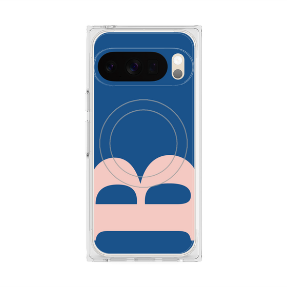 Premium Square Case with Pixelsnap［ Original - initial color - B navy ］