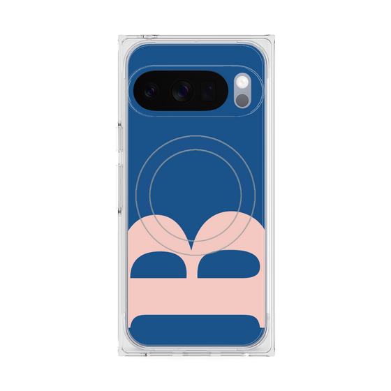 Premium Square Case with Pixelsnap［ Original - initial color - B navy ］