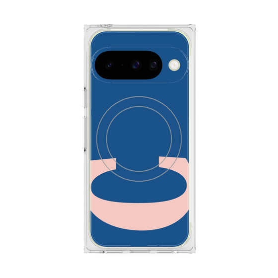 Premium Square Case with Pixelsnap［ Original - initial color - C navy ］