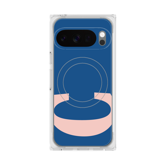 Premium Square Case with Pixelsnap［ Original - initial color - C navy ］