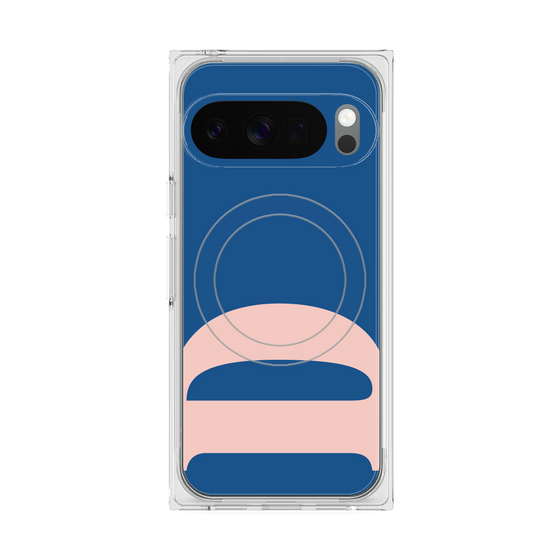 Premium Square Case with Pixelsnap［ Original - initial color - D navy ］