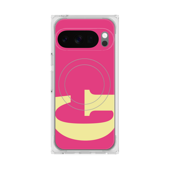 Premium Square Case with Pixelsnap［ Original - initial color - G pink ］