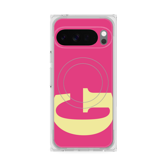 Premium Square Case with Pixelsnap［ Original - initial color - G pink ］