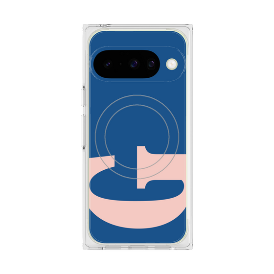 Premium Square Case with Pixelsnap［ Original - initial color - G navy ］