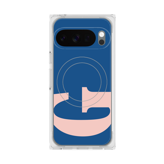 Premium Square Case with Pixelsnap［ Original - initial color - G navy ］