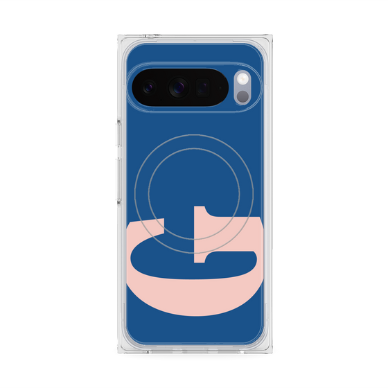 Premium Square Case with Pixelsnap［ Original - initial color - G navy ］