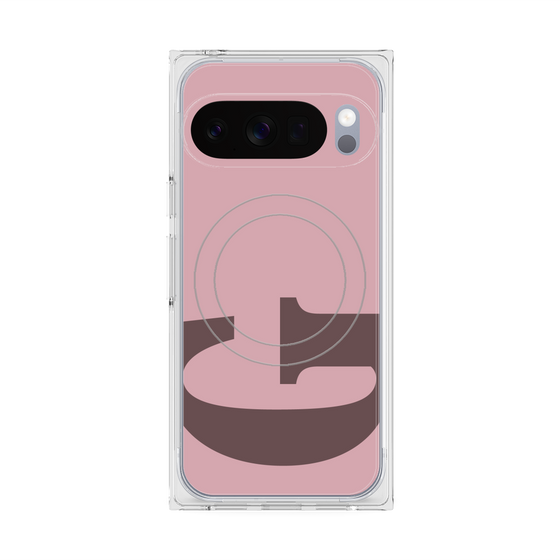 Premium Square Case with Pixelsnap［ Original - initial color - G dusty pink ］