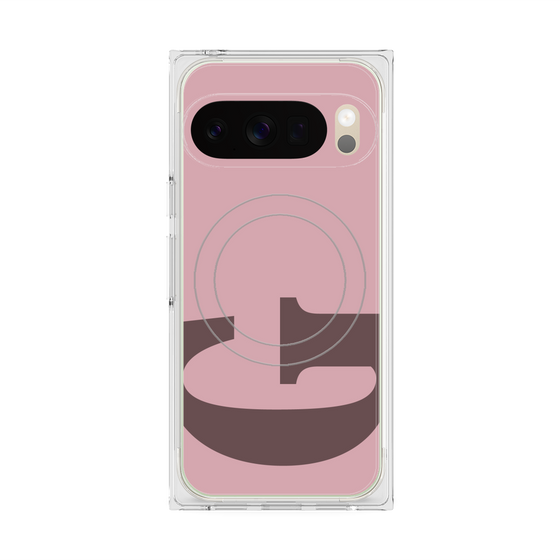 Premium Square Case with Pixelsnap［ Original - initial color - G dusty pink ］