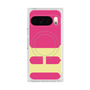 Premium Square Case with Pixelsnap［ Original - initial color - H pink ］