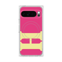 Premium Square Case with Pixelsnap［ Original - initial color - H pink ］