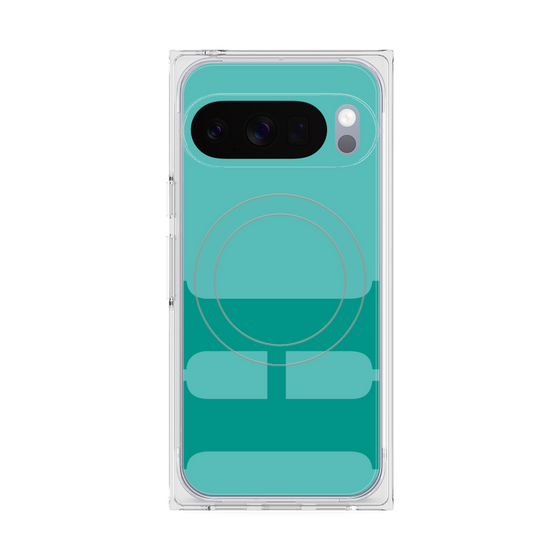Premium Square Case with Pixelsnap［ Original - initial color - H light green ］