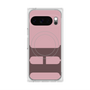 Premium Square Case with Pixelsnap［ Original - initial color - H dusty pink ］