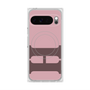 Premium Square Case with Pixelsnap［ Original - initial color - H dusty pink ］