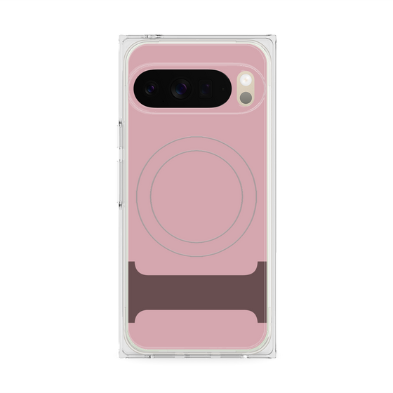 Premium Square Case with Pixelsnap［ Original - initial color - I dusty pink ］