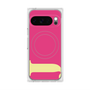 Premium Square Case with Pixelsnap［ Original - initial color - J pink ］
