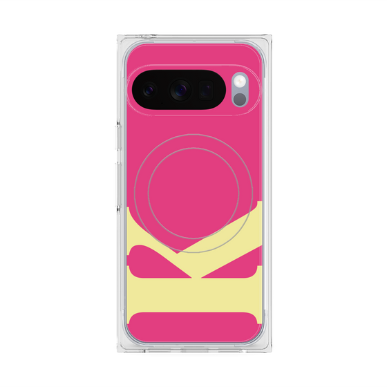 Premium Square Case with Pixelsnap［ Original - initial color - K pink ］