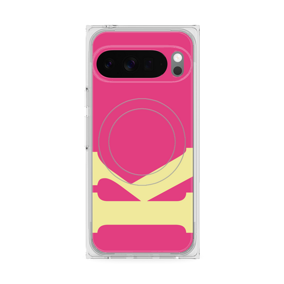 Premium Square Case with Pixelsnap［ Original - initial color - K pink ］