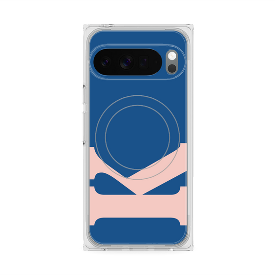 Premium Square Case with Pixelsnap［ Original - initial color - K navy ］