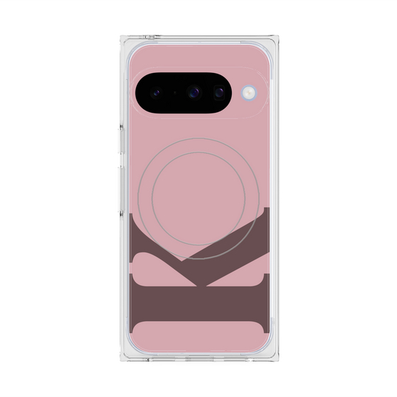 Premium Square Case with Pixelsnap［ Original - initial color - K dusty pink ］