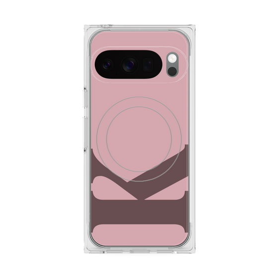 Premium Square Case with Pixelsnap［ Original - initial color - K dusty pink ］