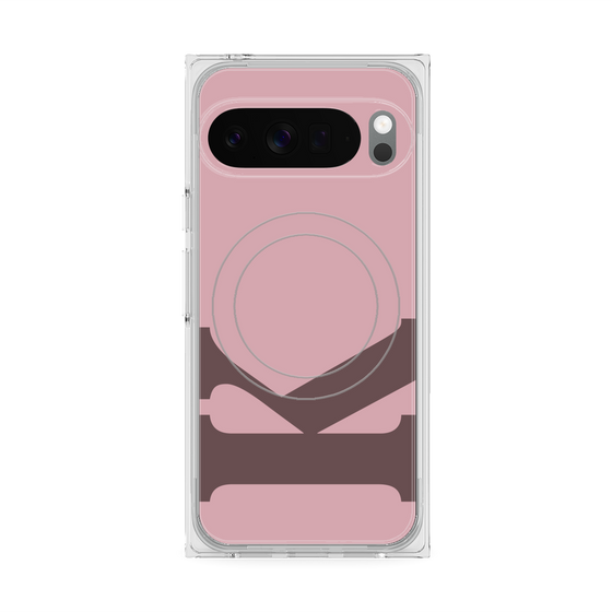 Premium Square Case with Pixelsnap［ Original - initial color - K dusty pink ］