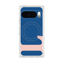 Premium Square Case with Pixelsnap［ Original - initial color - L navy ］