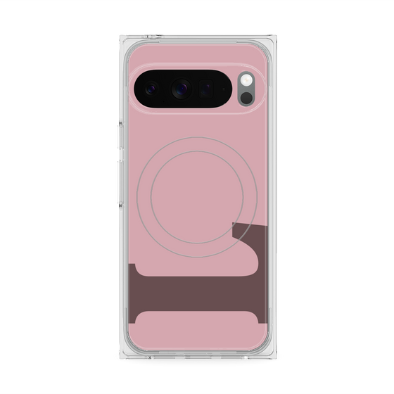 Premium Square Case with Pixelsnap［ Original - initial color - L dusty pink ］