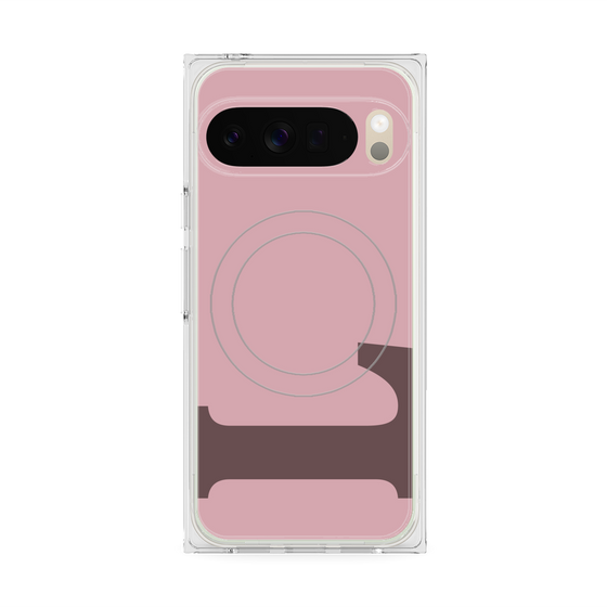 Premium Square Case with Pixelsnap［ Original - initial color - L dusty pink ］