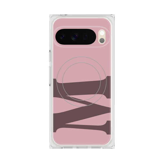 Premium Square Case with Pixelsnap［ Original - initial color - M dusty pink ］