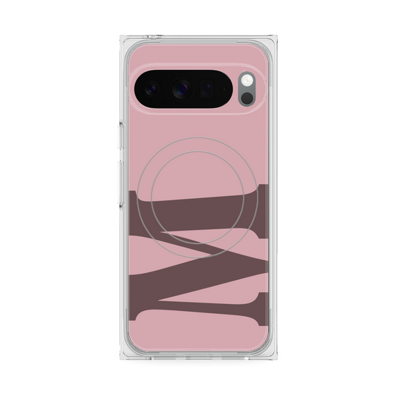 Premium Square Case with Pixelsnap［ Original - initial color - M dusty pink ］