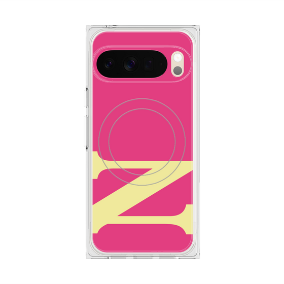 Premium Square Case with Pixelsnap［ Original - initial color - N pink ］