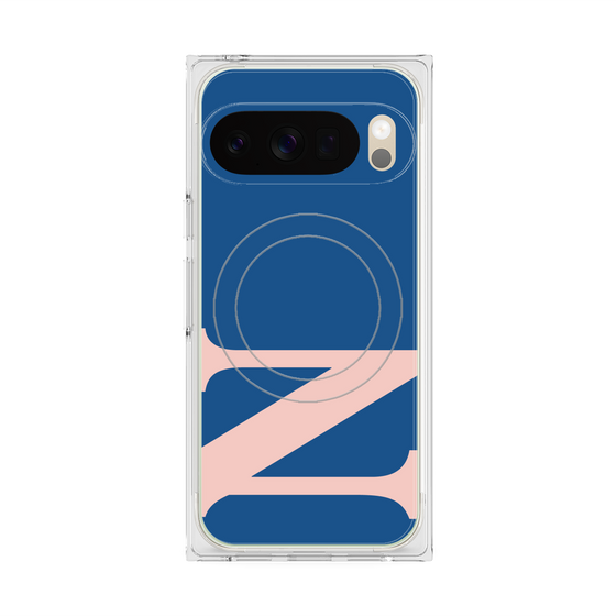 Premium Square Case with Pixelsnap［ Original - initial color - N navy ］