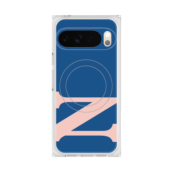 Premium Square Case with Pixelsnap［ Original - initial color - N navy ］